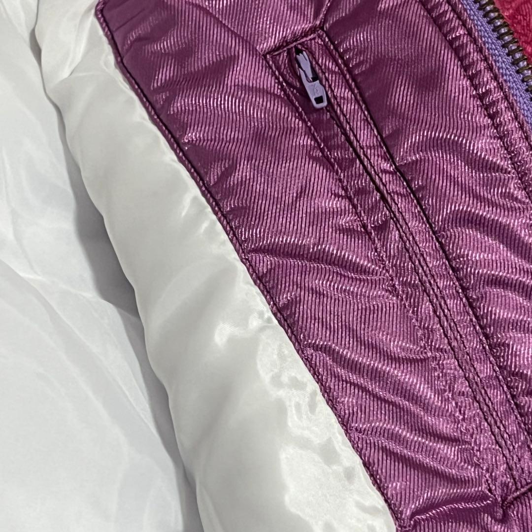 未使用　レトロ　スキーウェア　セットアップ　スノーウェア　上下