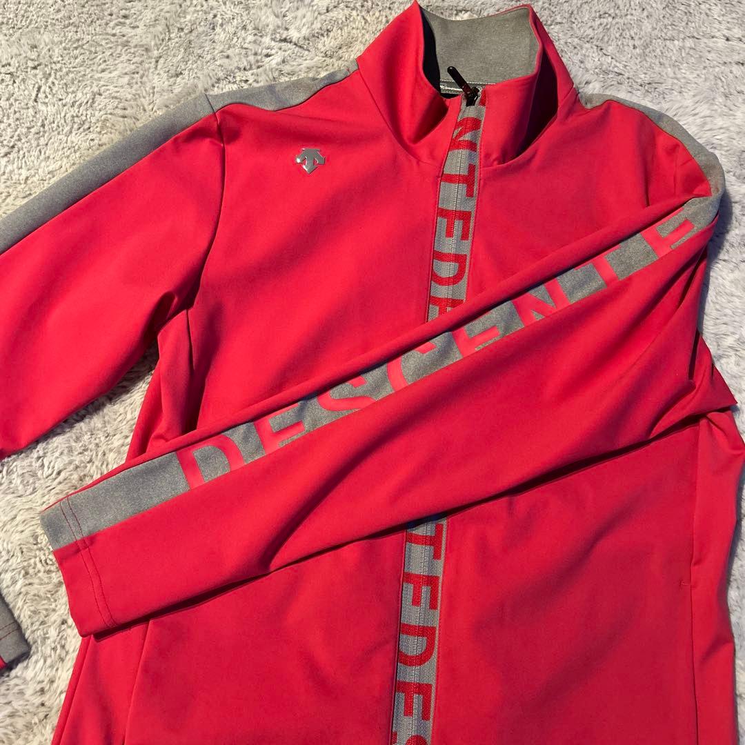 ［期間限定‼️］DESCENTE ゴルフジャケット Lサイズ 濃いピンク