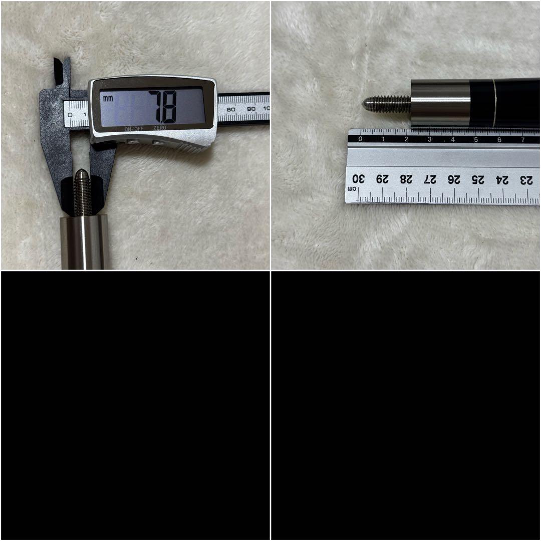 ビリヤード キュー 2本 セット ケース付き DC ブラック