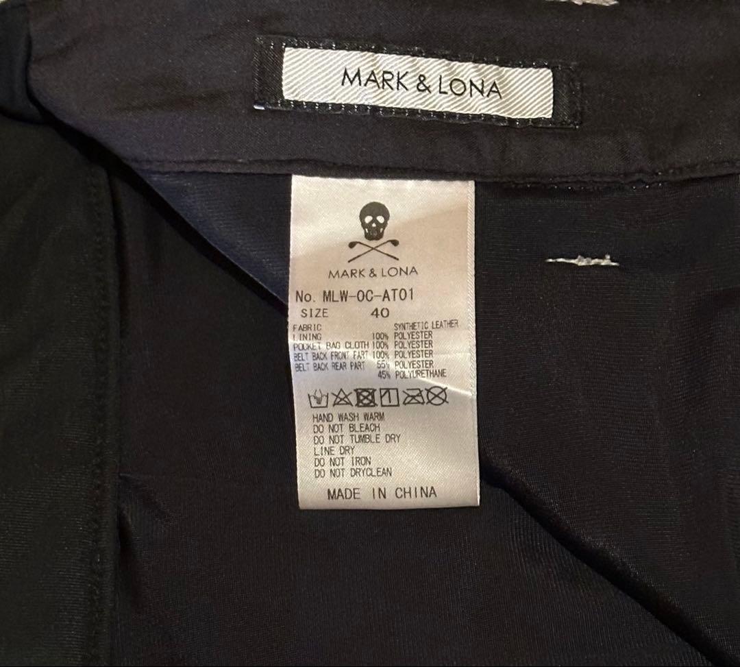 【美品】 MARK & LONA ⭐︎ シルバー パンツ