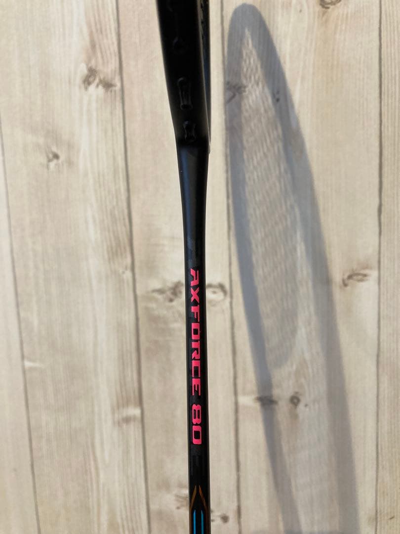 AXFORCE 80 バドミントンリペアラケット ブラック