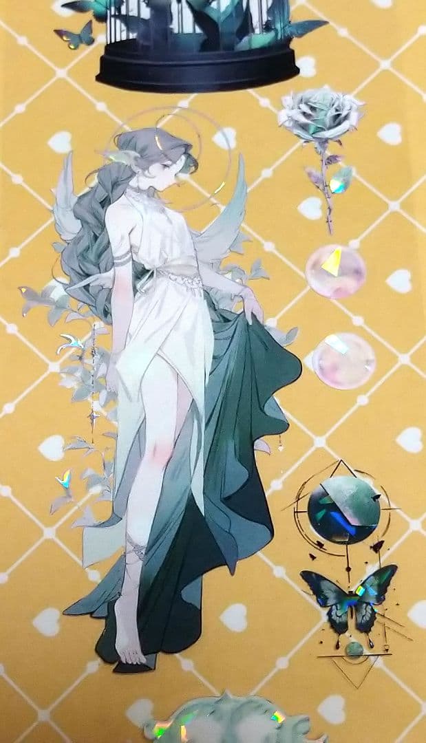 廃盤品✩J985＃邀月(贝壳光)荒诞剧目切り売り海外人物女の子AIマステ