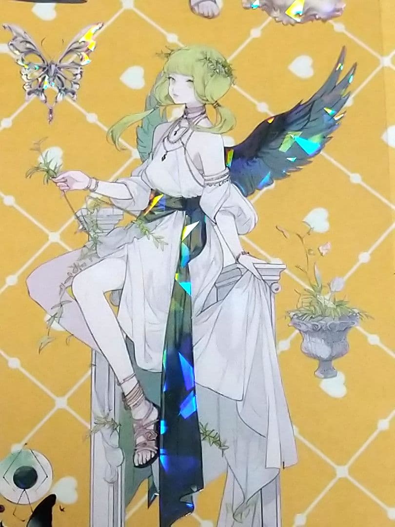 廃盤品✩J985＃邀月(贝壳光)荒诞剧目切り売り海外人物女の子AIマステ