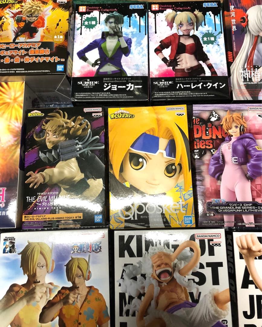 人気アニメ・コミックキャラクターフィギュア30体セット 最新プライズ含む 未開封