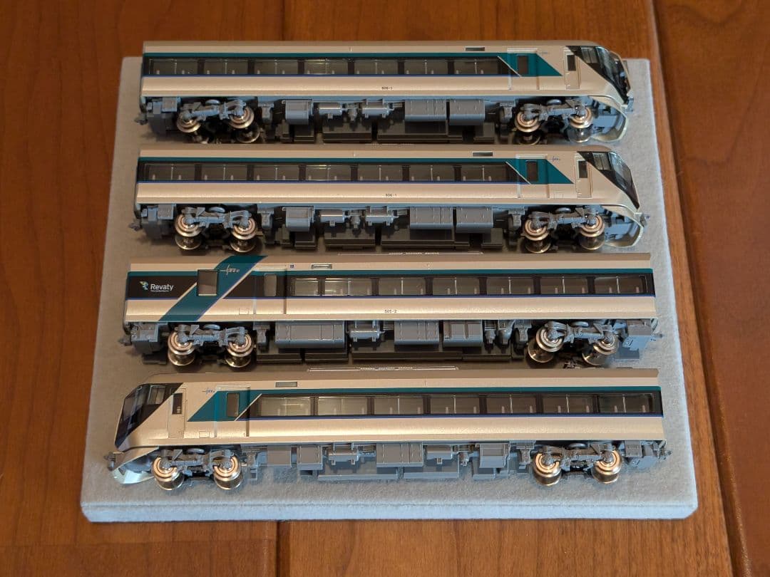 TOMIX 東武500系リバティ 4両ジャンク Nゲージ 鉄道模型 社外ケース付