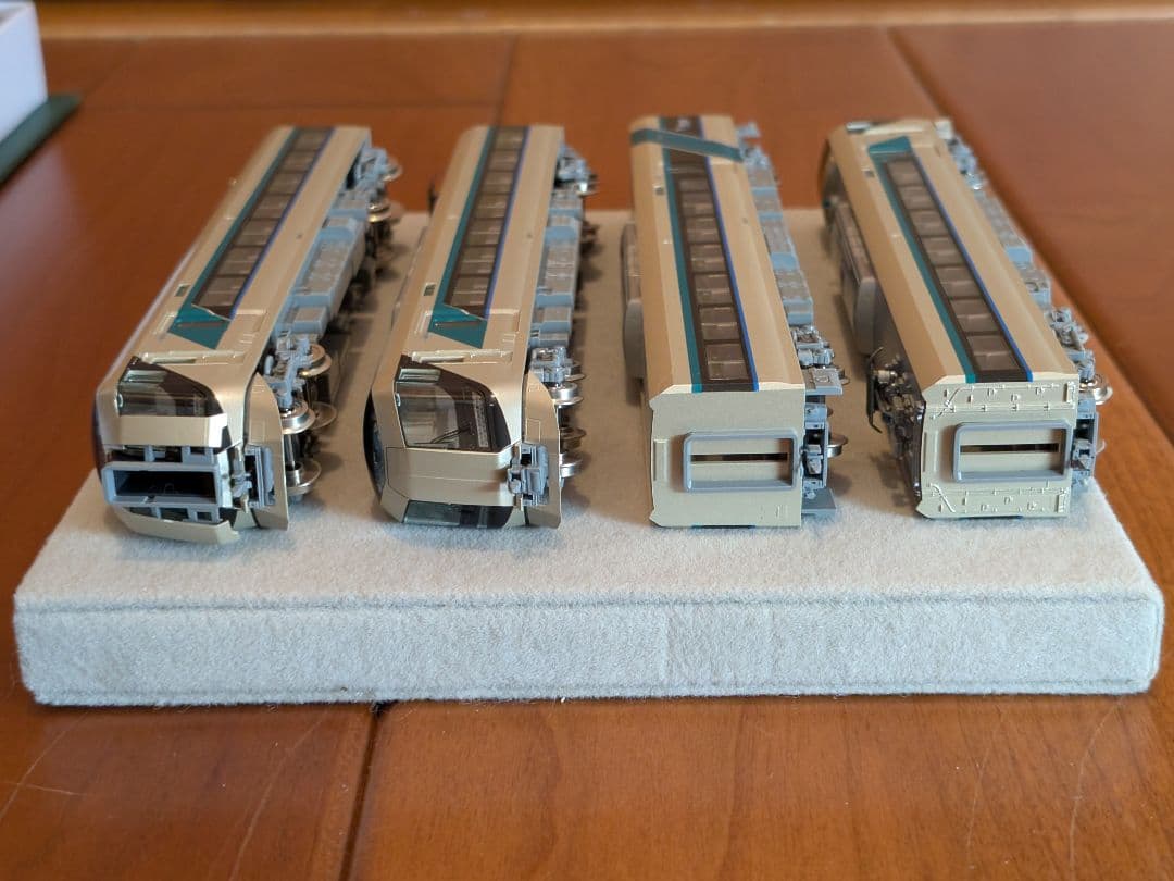 TOMIX 東武500系リバティ 4両ジャンク Nゲージ 鉄道模型 社外ケース付