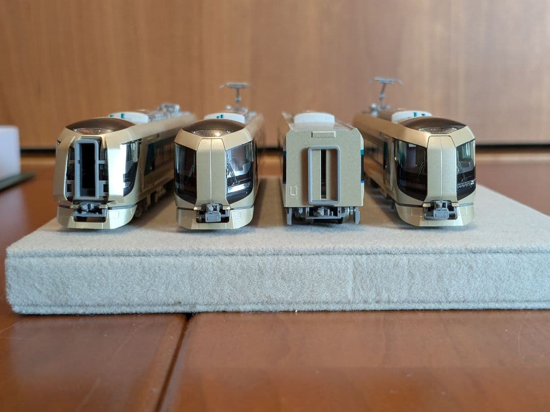 TOMIX 東武500系リバティ 4両ジャンク Nゲージ 鉄道模型 社外ケース付