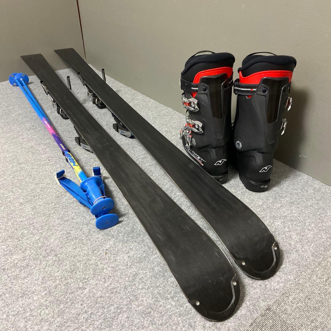 ★メンテナンス済　大人スキーセット板170cm ブーツ28〜28.5cm