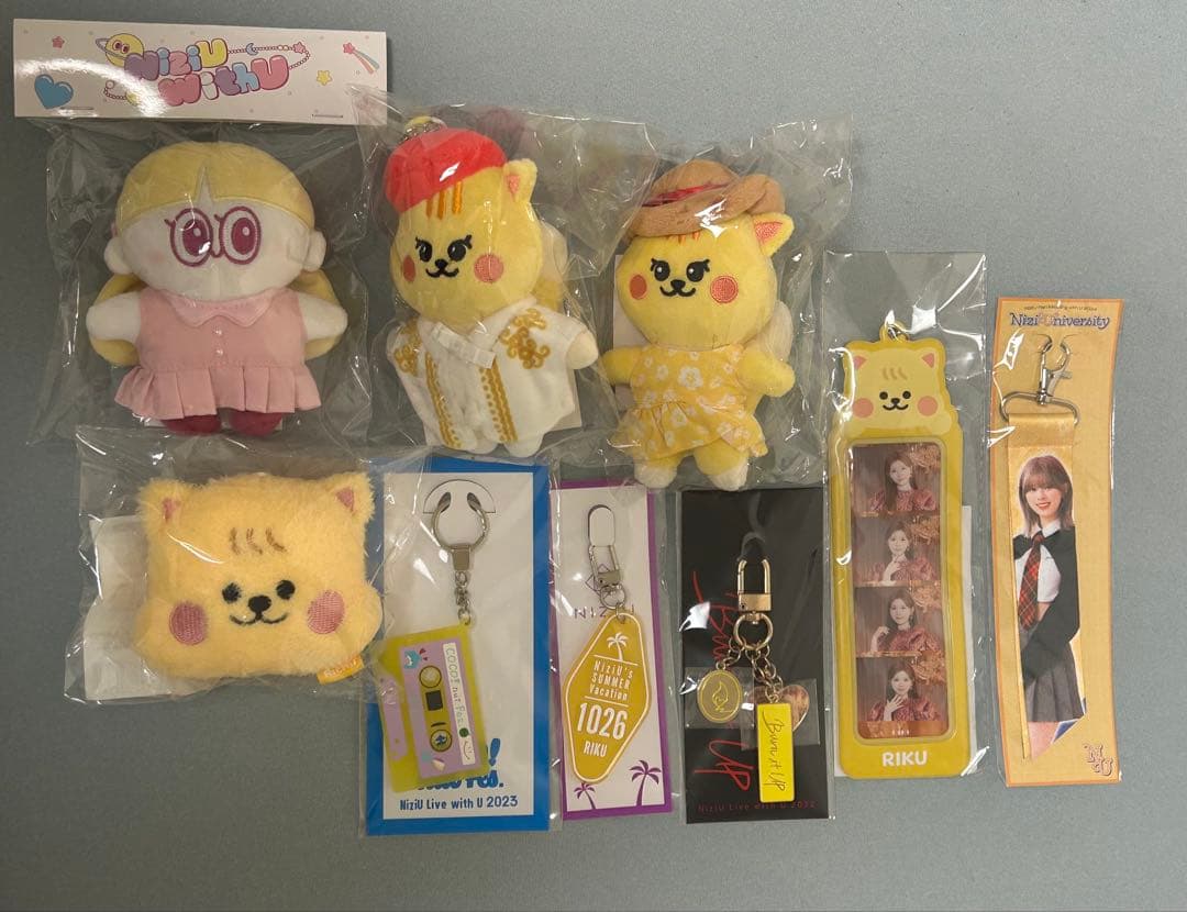 NiziU NIZOO リクリチュRichuバックチャーム　ミラー　キーホルダー