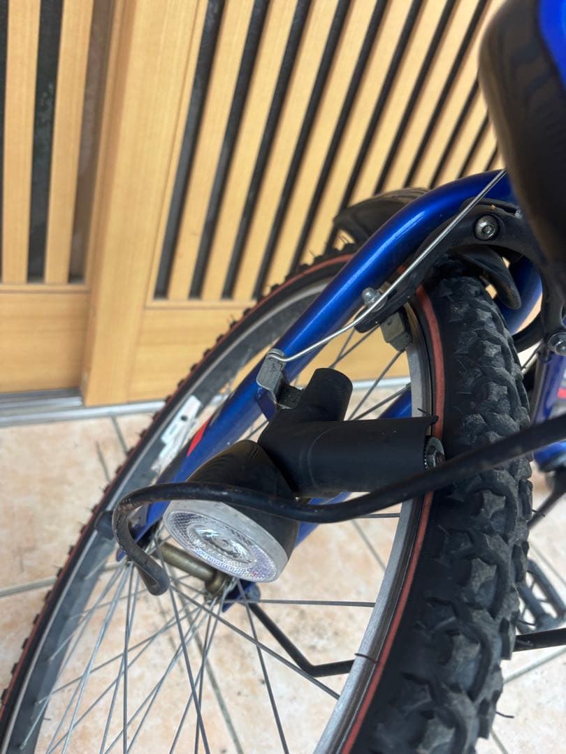 ブリヂストン 美品 24インチ 子供自転車 6段変速 カゴ付