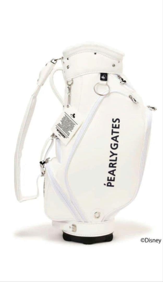 希少★PEARLY GATES＆ミッキー ディズニーコラボ　キャディバッグ