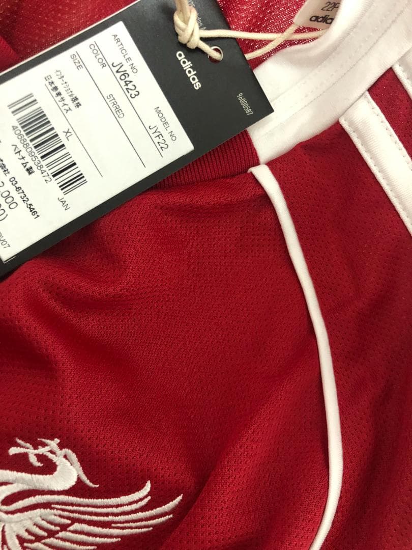 未使用 タグ付き リヴァプール 25/26 ホームキット ユニフォーム XL L