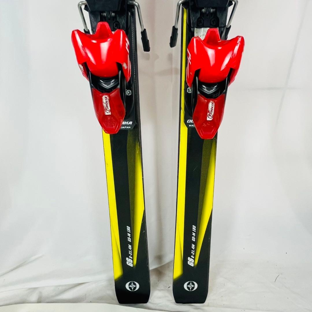 【良品】OGASAKA TRIUN GS-M スキー板 180cm ビンディング