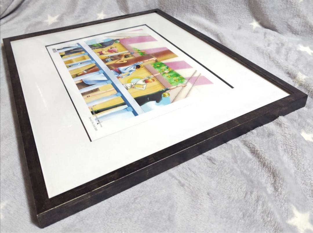 ワンピース 名場面イラスト アラバスタ 複製原画 エディオン 当選品 非売品