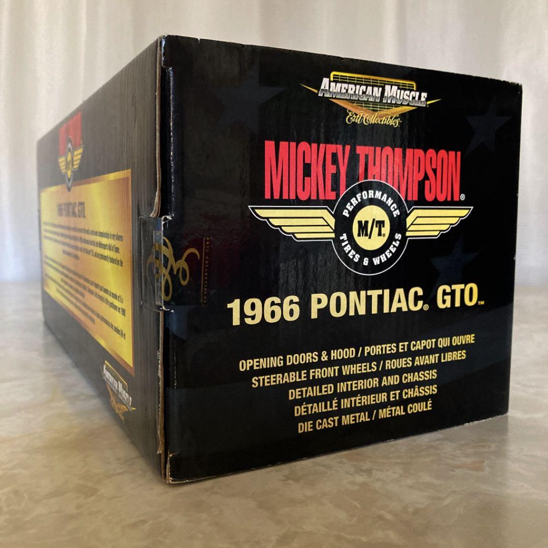 ダイキャスト　1/18 1966 M/T PONTIAC GTO 未開封　レア