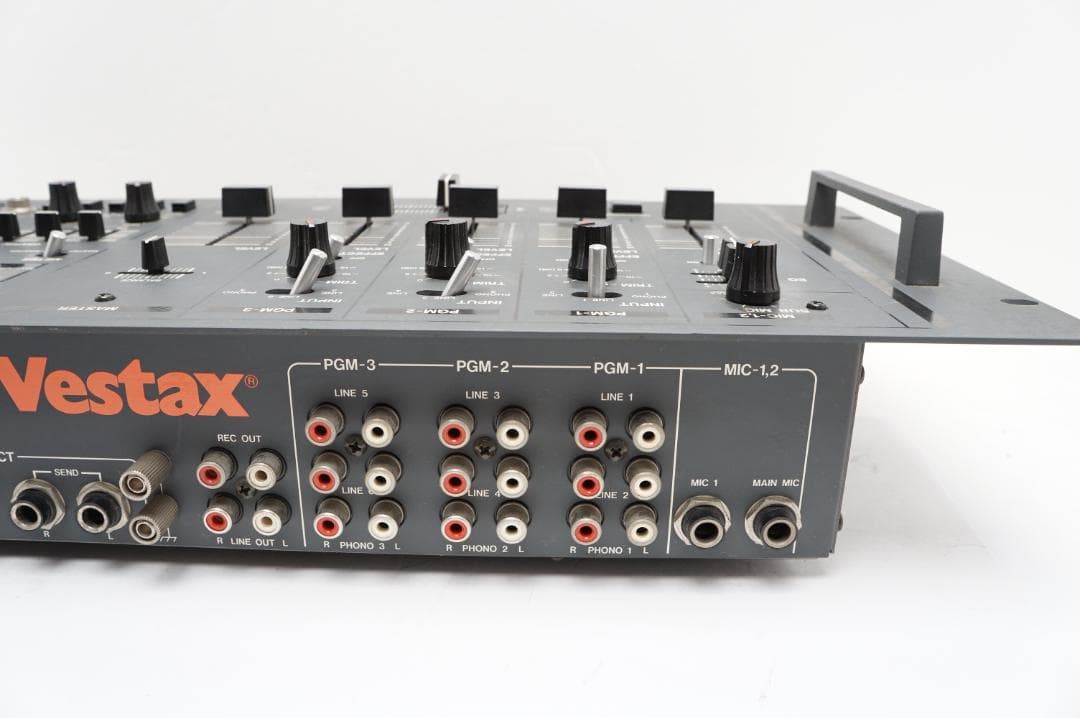 ＜動作＞Vestax PMC15 PMC-15 DJミキサー ビンテージ