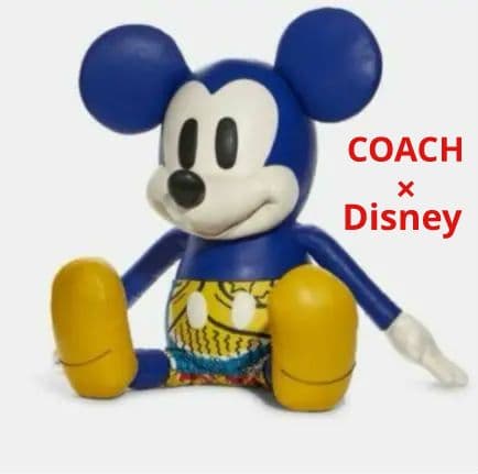 COACH ミッキー×キースヘリング ラージ レザー ぬいぐるみ ディズニー