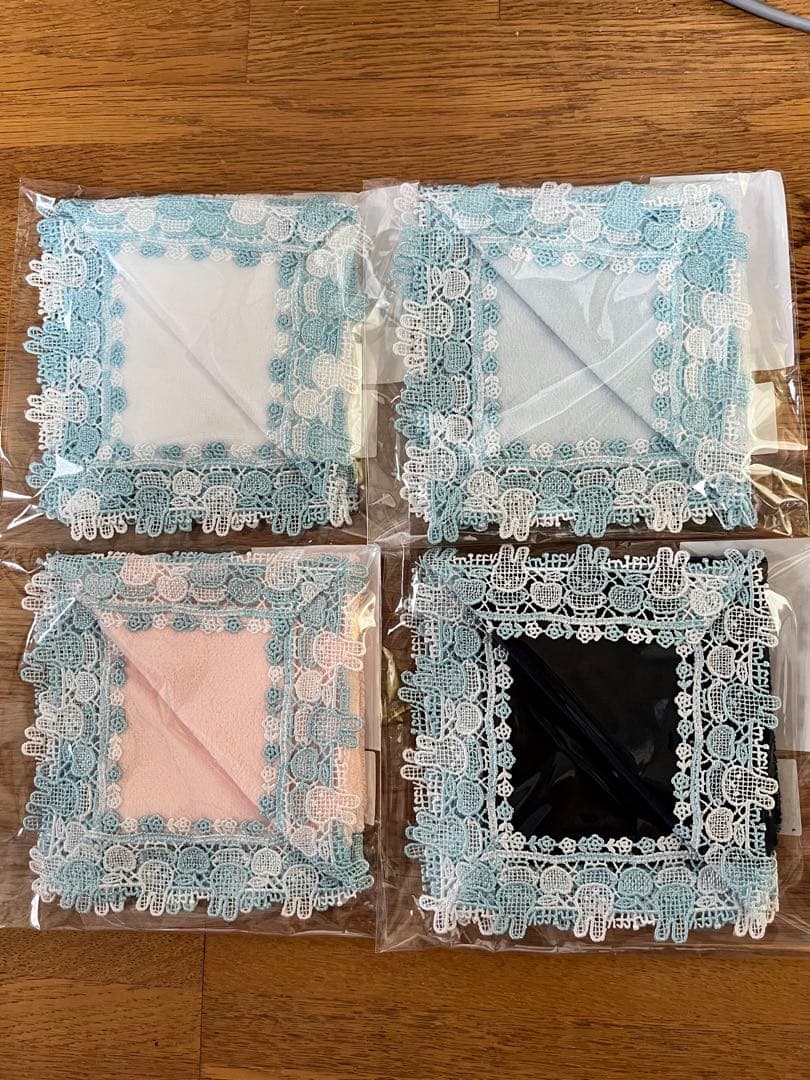 完売品！ミッフィーzakkaフェスタ　限定　近沢レース タオルハンカチ　全4種類