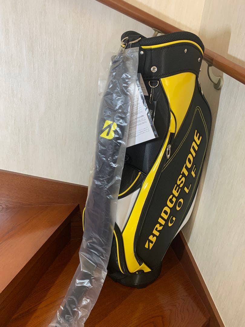 【新品未使用】　BRIDGESTONE ゴルフキャディバッグ CBG21Y BY