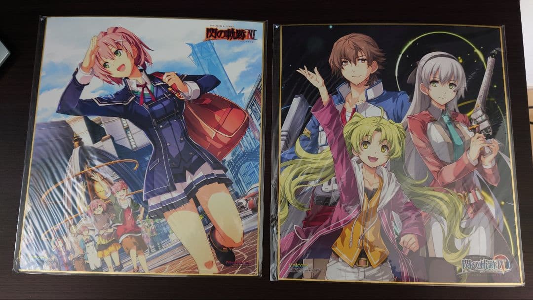 閃の軌跡　創の軌跡　イース8　色紙　クリアファイル　アクリルスタンド　抽選会