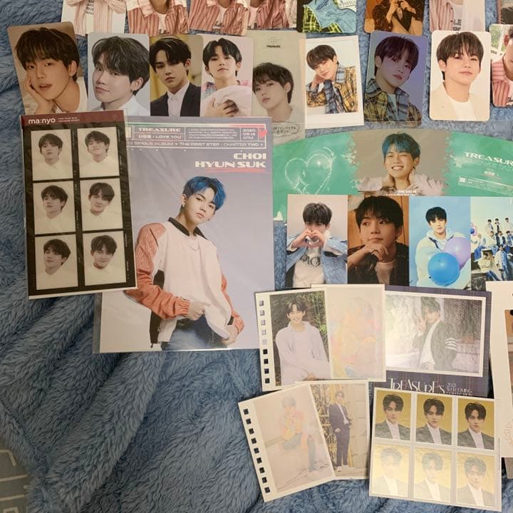 TREASURE ヒョンソク トレカ 特典 公式グッズ　セット　デビュー