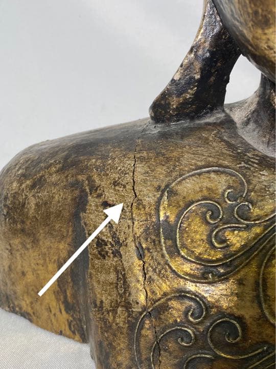 455❣️ 仏像　胸像　木彫刻　オブジェ