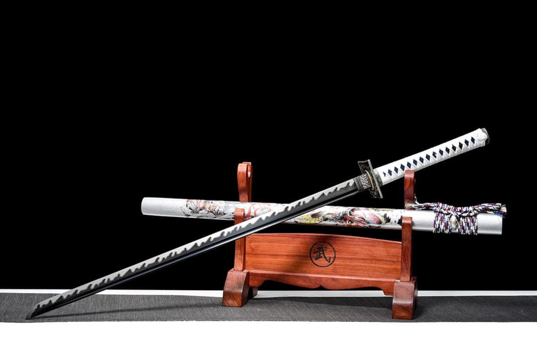 武具　刀装具　日本刀　模造刀 【七色の竜王】 横刀  直刀