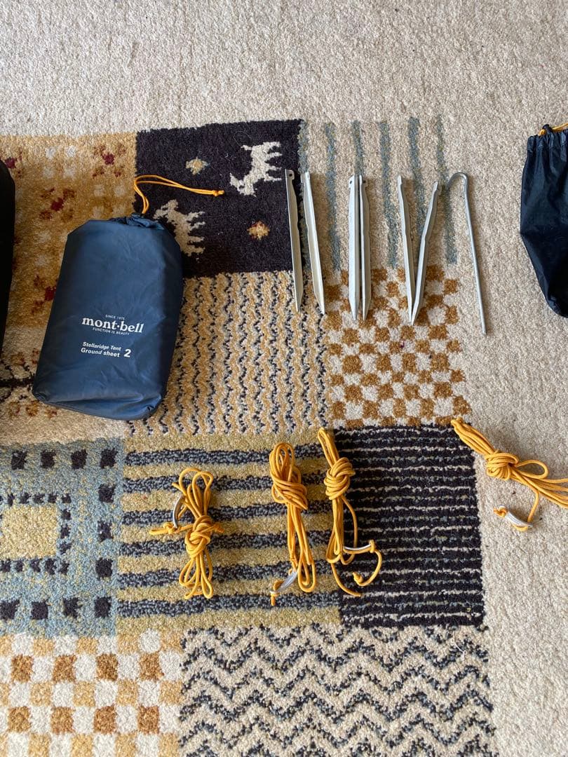 モンベル ステラリッジテント2 本体＋レインフライ＋グランドシート