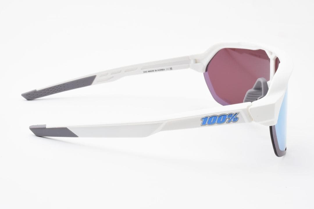 【新品未使用】 100% ワンハンドレット サングラス S2 マットホワイト