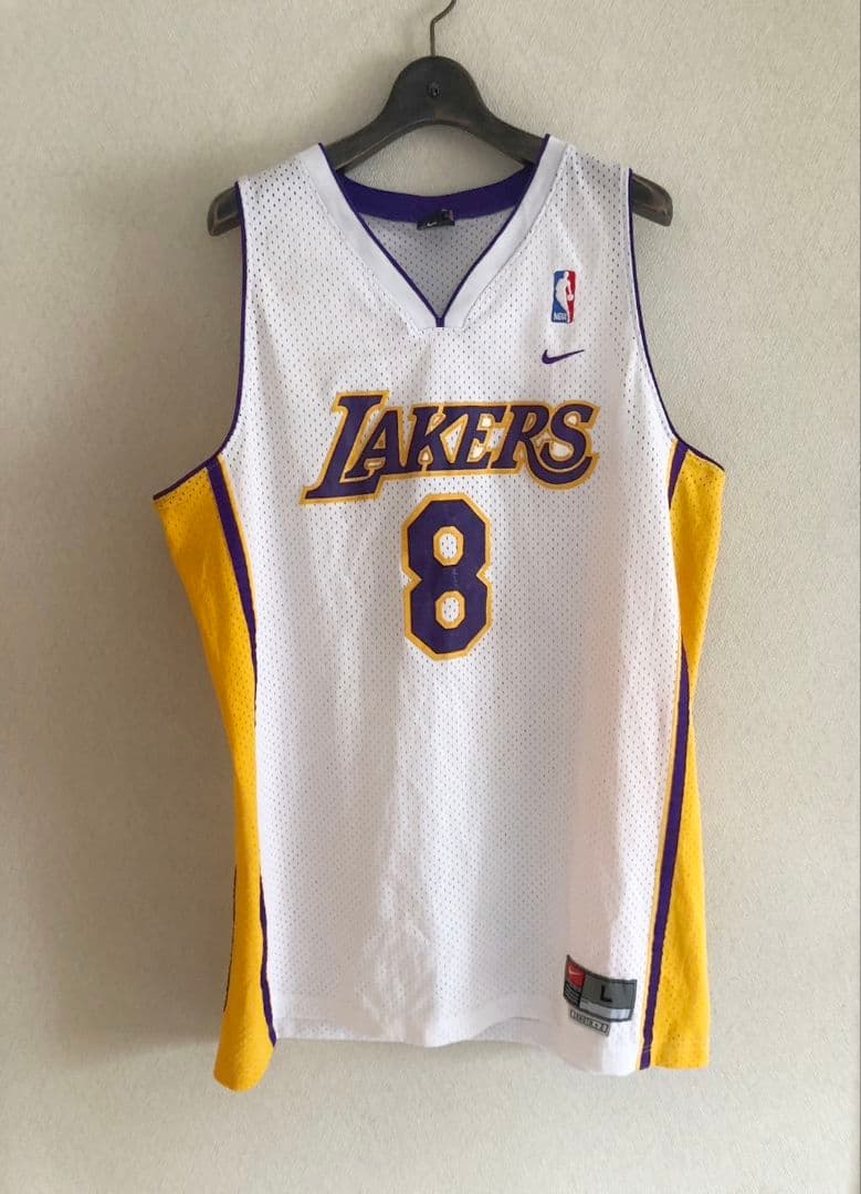 ■NIKE NBA レイカーズ コービーブライアント #8 ゲームシャツ L