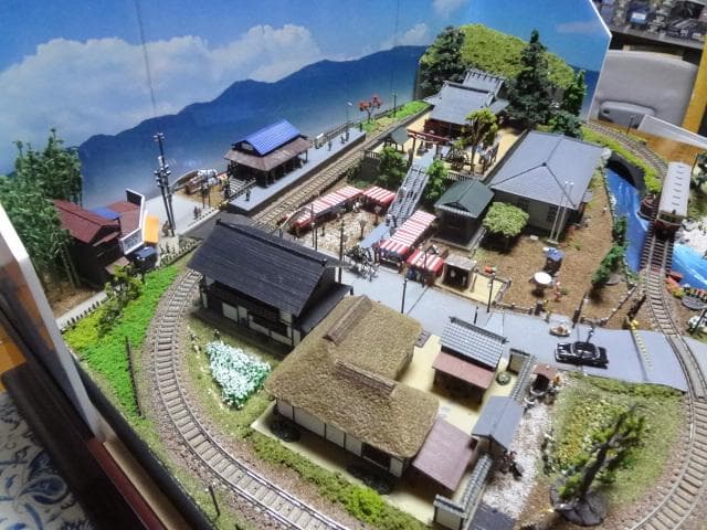鉄道模型少年時代レイアウト・ジオラマ完成品 ケース・パワーパック付 Nゲージ