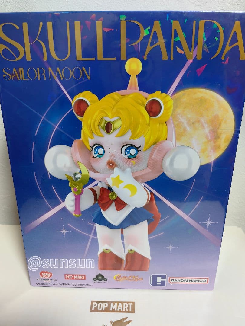 POP MART SKULLPANDA セーラームーン コラボ フィギュア
