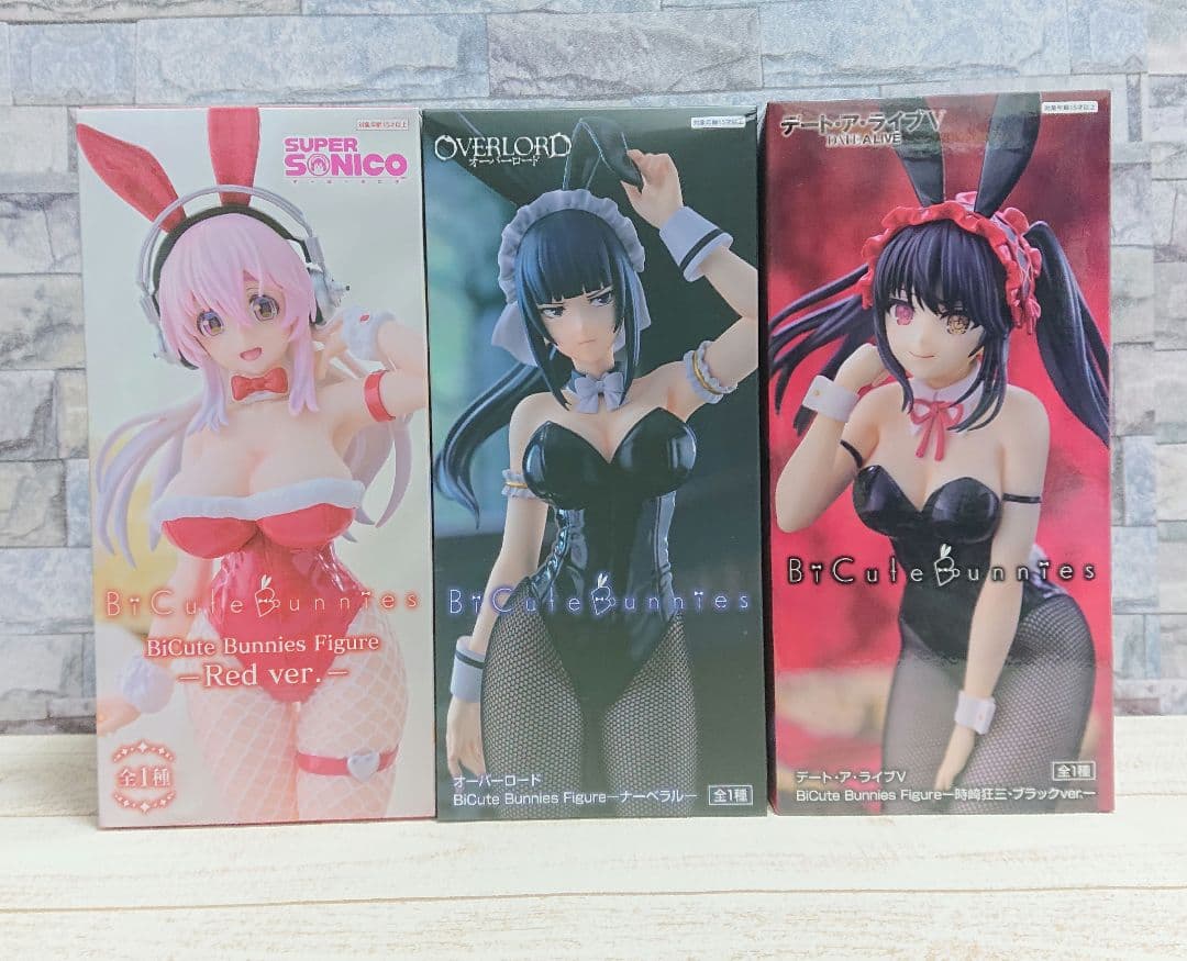 BiCuteフィギュアまとめ売り 五等分 時崎狂三 ナーベラル 喜多川海夢 モモ