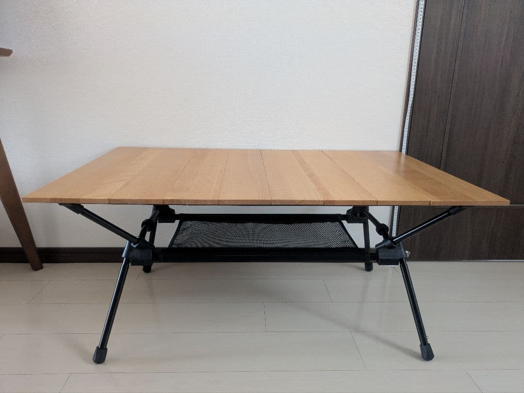 【美品】DOD/折りたたみテーブル/キャナリーテーブルM/屋外使用なし