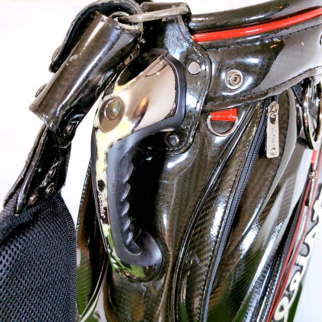 Titleist タイトリスト 3点式 エナメル ゴルフ キャディバッグ
