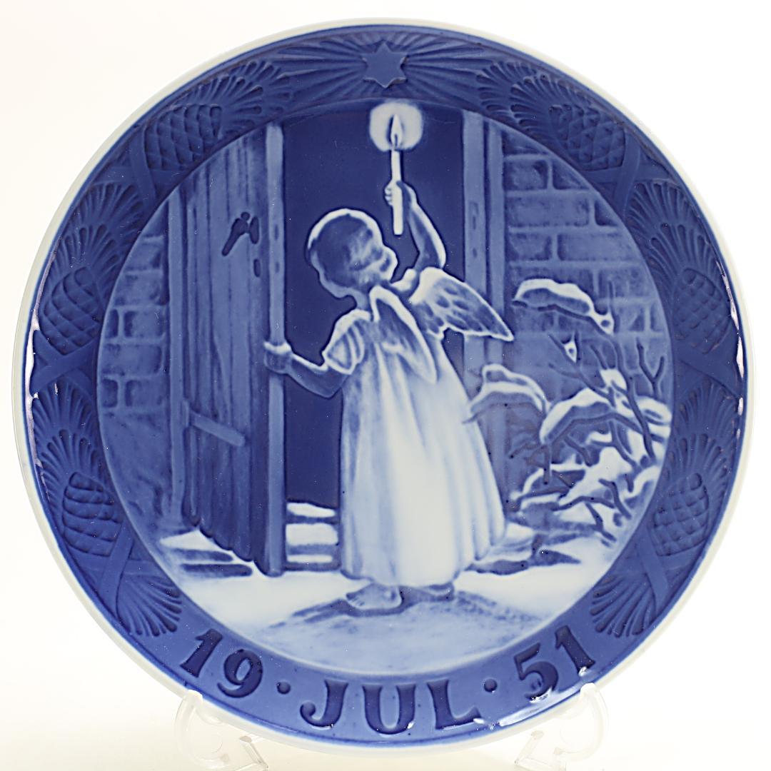 1951年 「クリスマスの天使」 イヤープレート ロイヤルコペンハーゲン 北欧