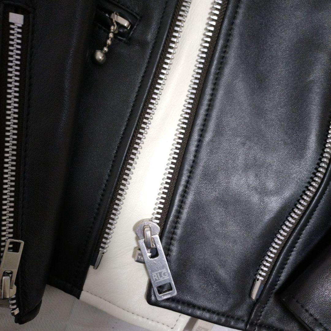 Bicolor Riders Jacket HISASHI MODELライダース