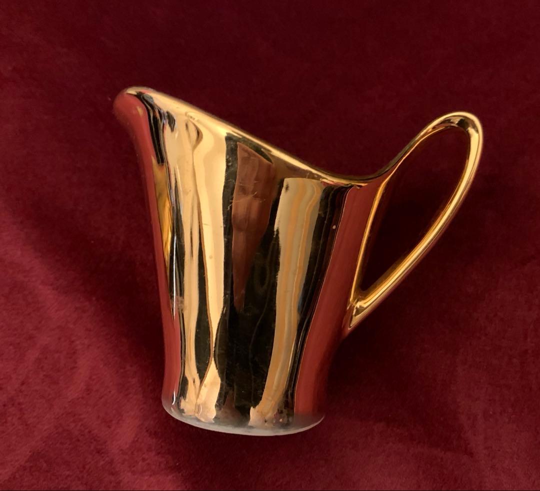 アンティーク　BAVARIA ドイツ製　カップ&ソーサー　ミルクピッチャー