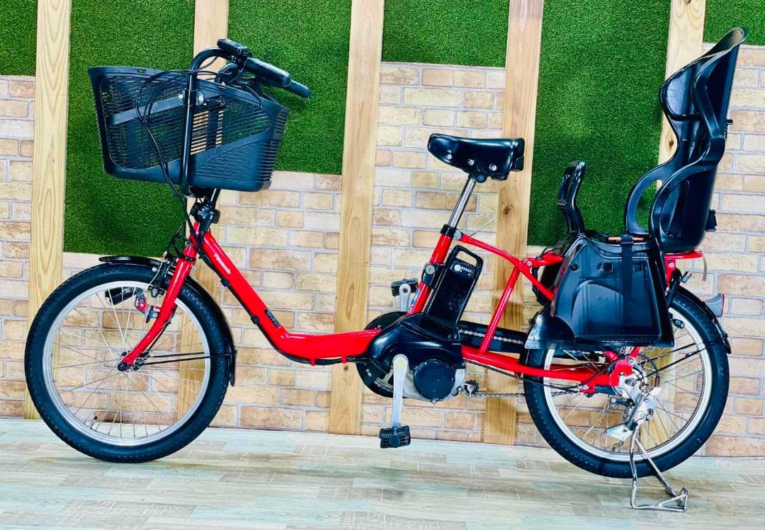 大容量 No1モデル パナソニックギュット子供乗せ電動アシスト自転車 H1978