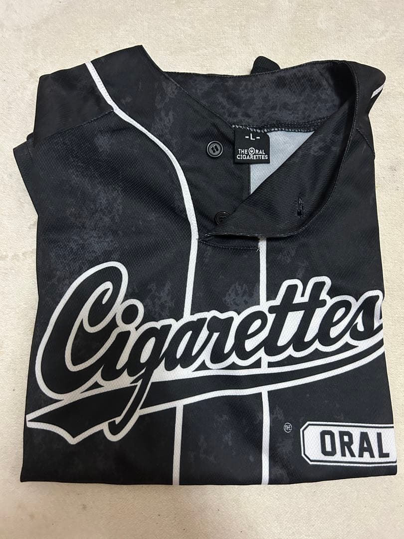 THE ORAL CIGARETTES ベースボールシャツ