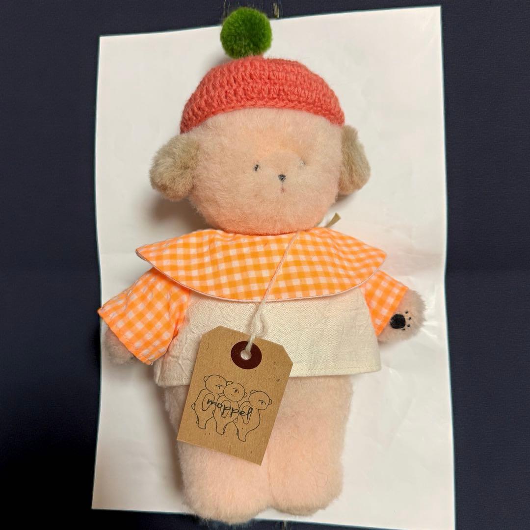 moppel うさぎ 作家 羊毛フェルトぬいぐるみ テディベア ハンドメンド