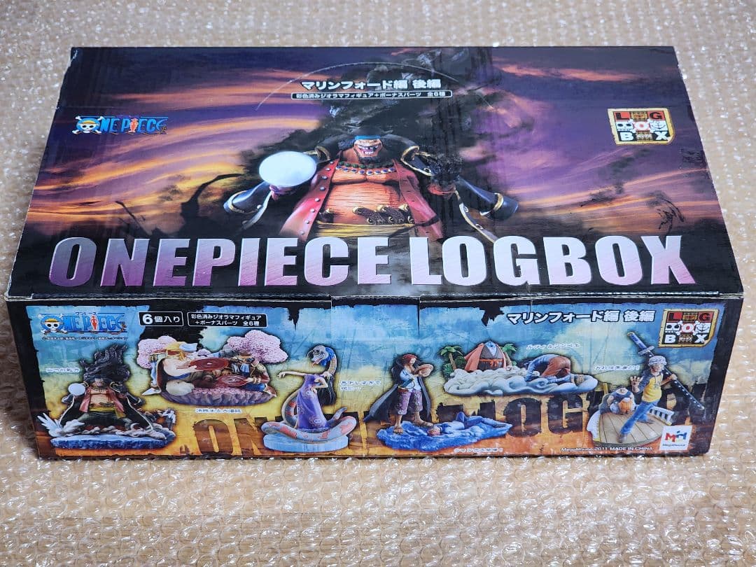 【完全未開封】ONEPIECE LOGBOX　ログボックス　フィギュア