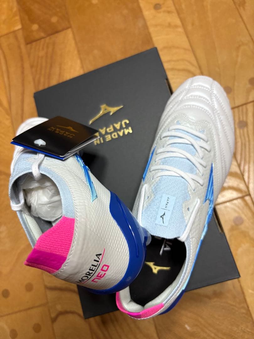 新品　レアサイズ　限定　ミズノ　モレリア ネオ4 β JAPAN AG 25