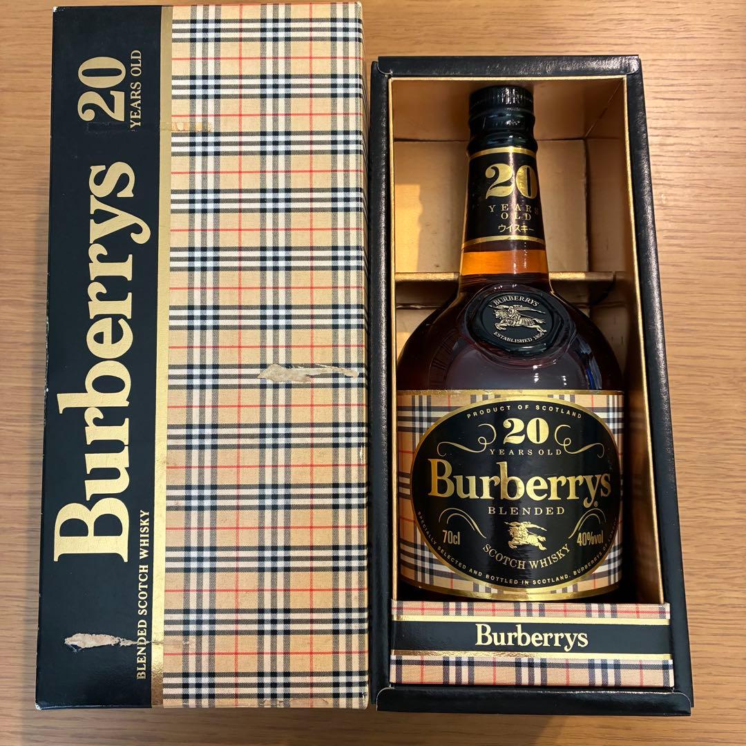 Burberrys 20YearsOld ウイスキー　バーバリー
