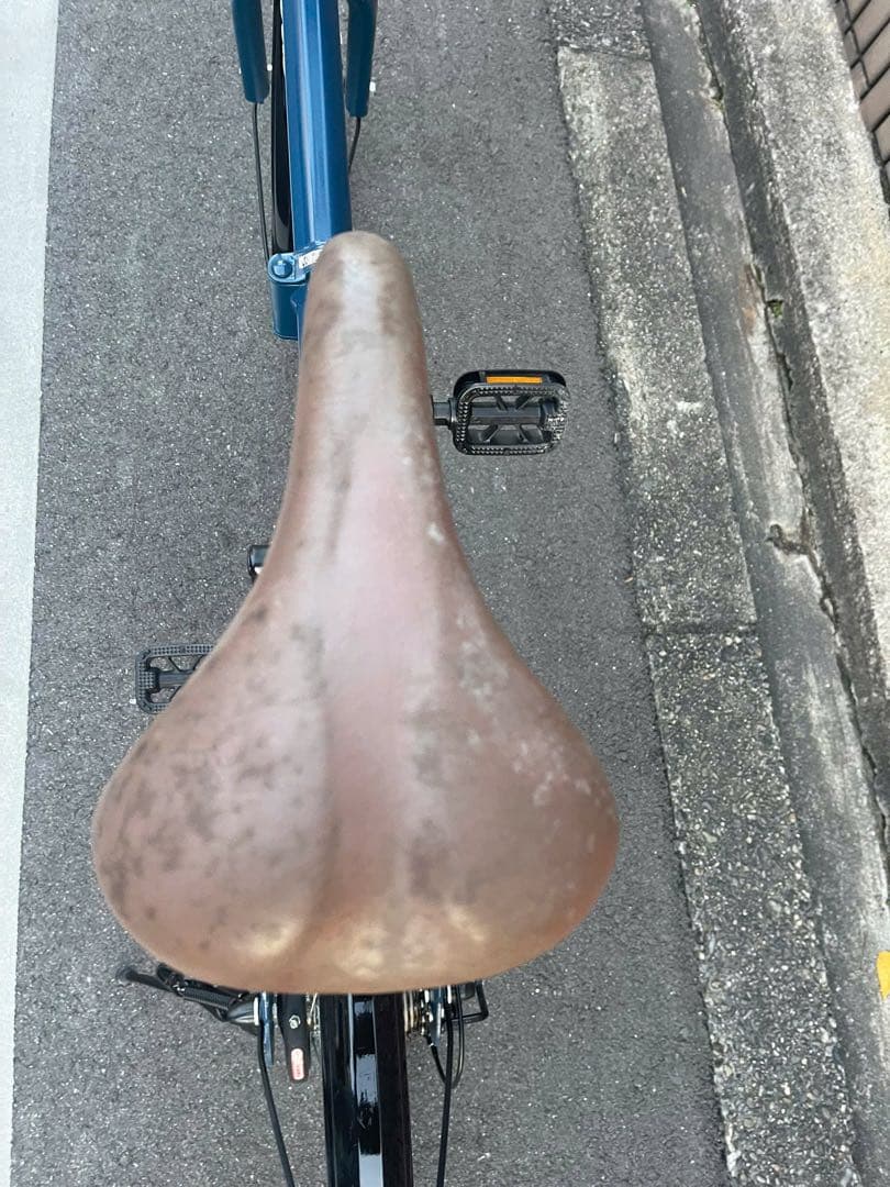 Jeep 折りたたみ自転車 青