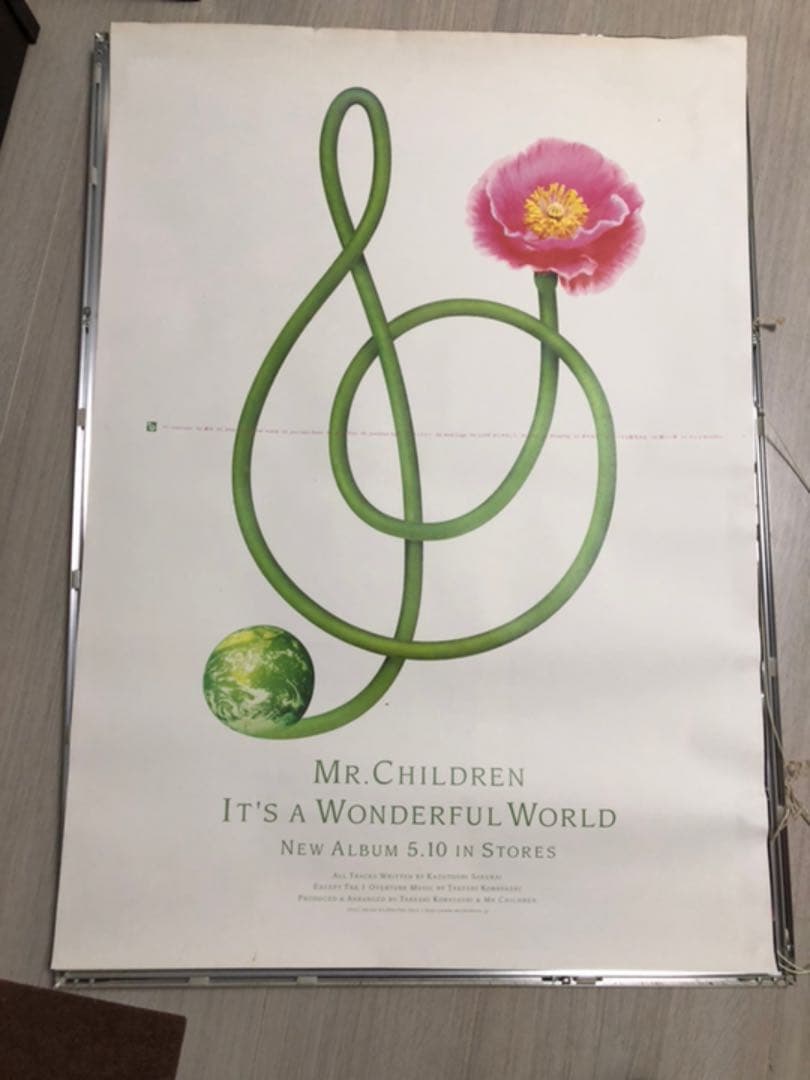 ミスチル it's a wonderful worldポスターB1サイズ❗❗