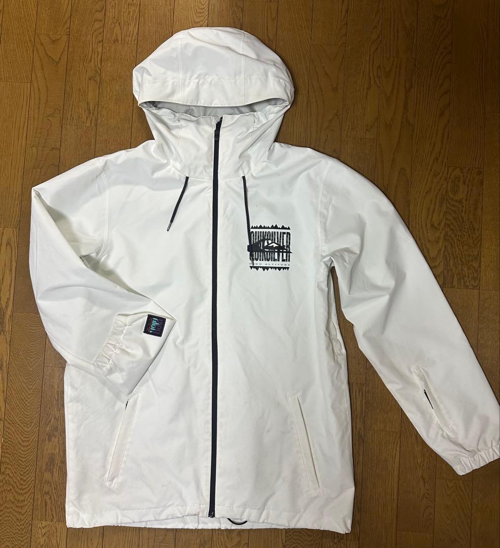 【週末値下げ中】Quiksilver 撥水スノージャケット Lセットアップ可