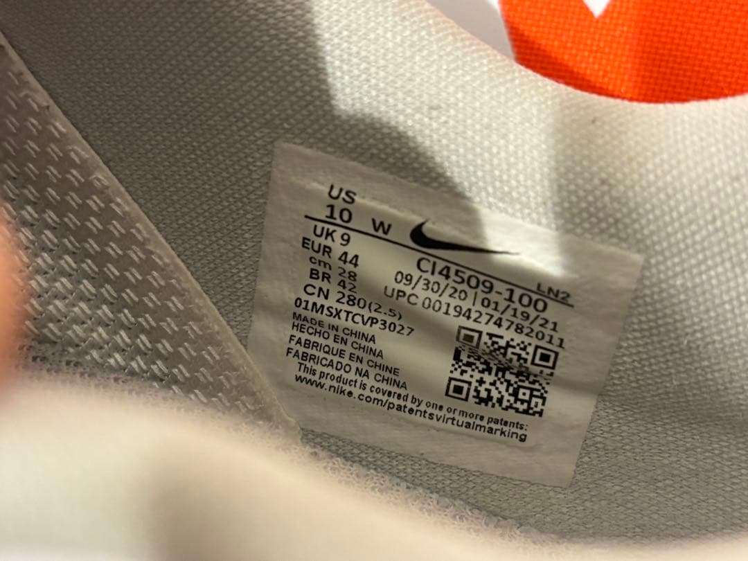 【美品&レア‼️】NIKE AIR ZOOM TW20 G