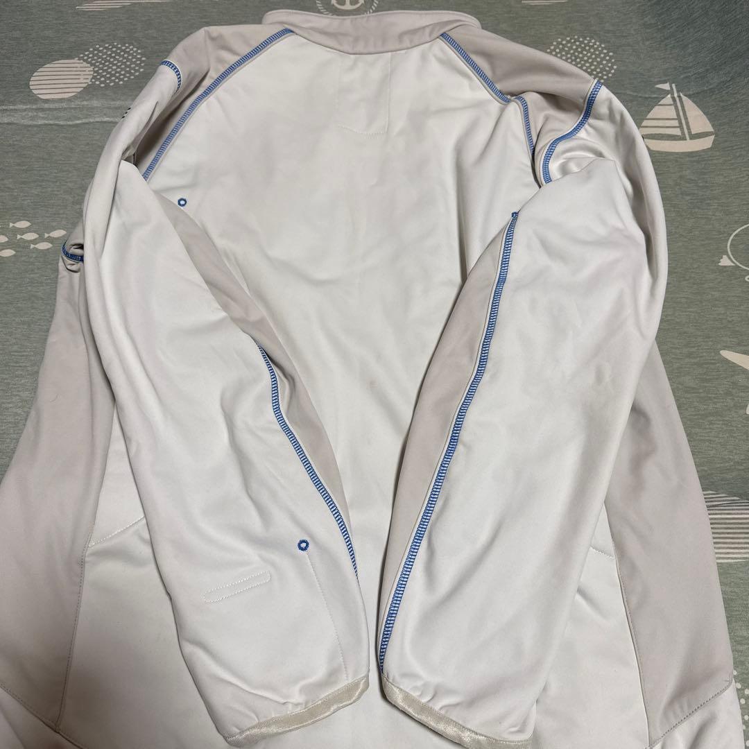OGASAKA スキーウェア ジャケット Mサイズ ホワイト／ブルー