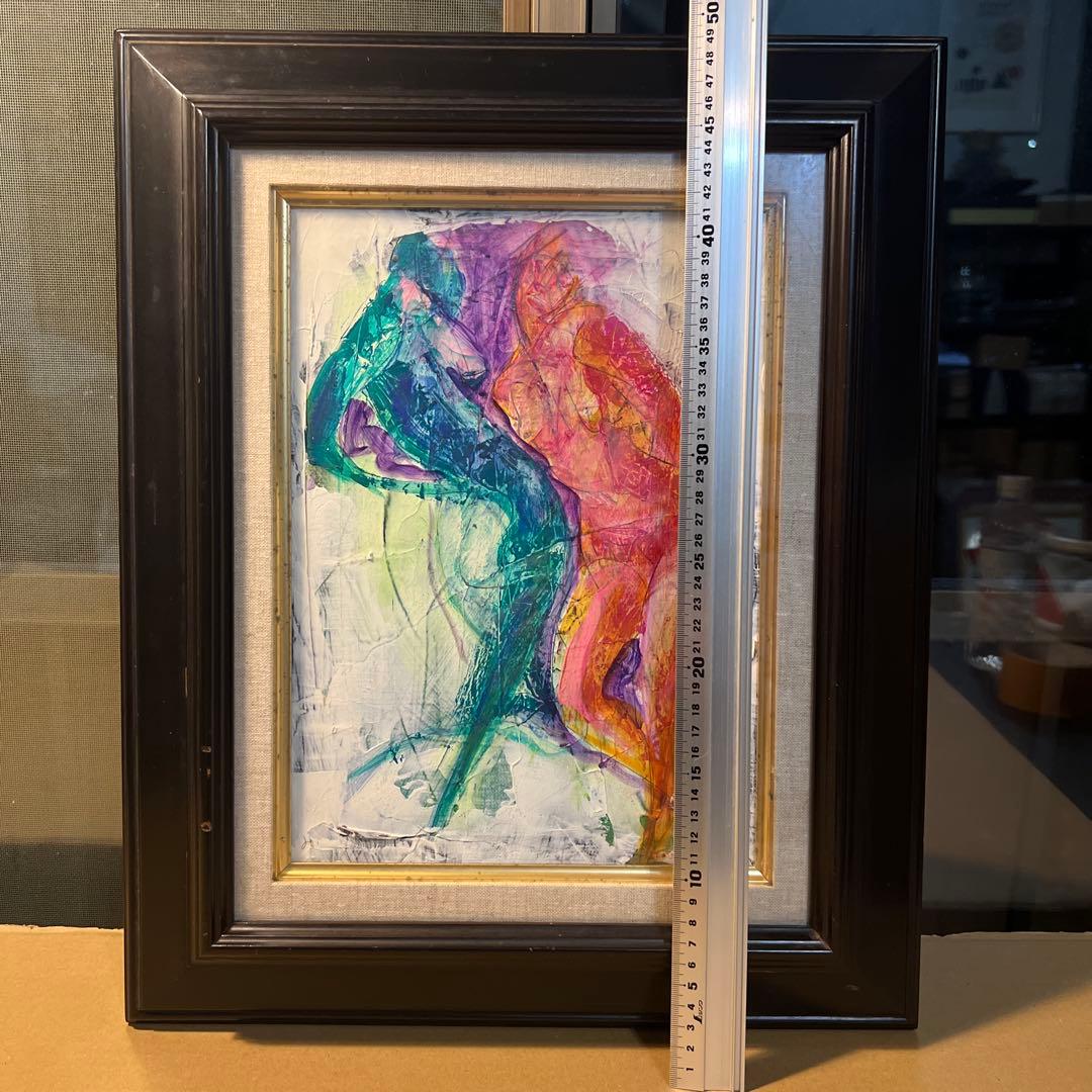 作者不詳　油彩画